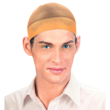 Wig cap brown, 2 pcs.