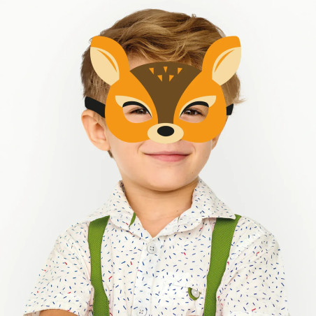 Deer mask felt