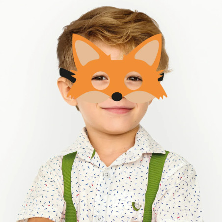 Fox mask felt