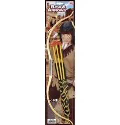 Indian bow with arrows