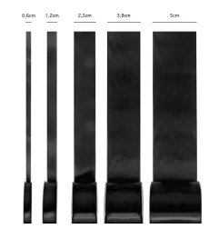 Satin ribbon black 50mm, 23m