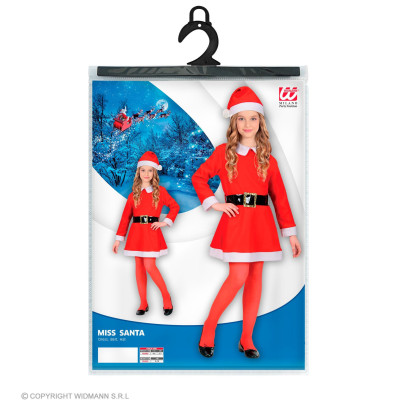 Miss Santa costume, 116-128 cm