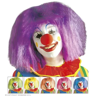 clown-wig-neon-purple-widmann-6050D