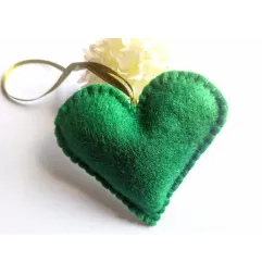 Heart in ribbon