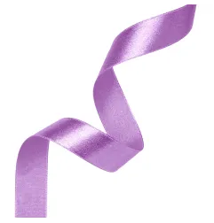 Satin ribbon lilac 12mm, 23m