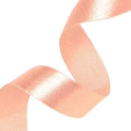 Satin ribbon salmon 50mm, 23m
