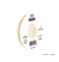 Satīna lente zelta 6mm, 23m