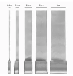 Satīna lente pelēka 12mm, 23m