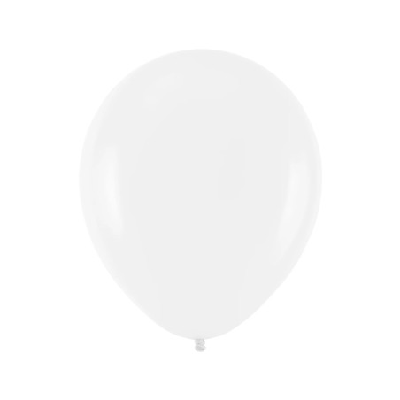 Balts balons 12 cm, lateksa