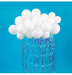 White balloon 12 cm, latex