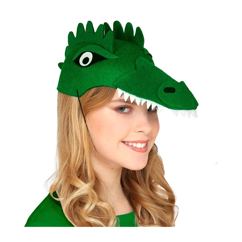 Crocodile hat – carnival hat for children and adults