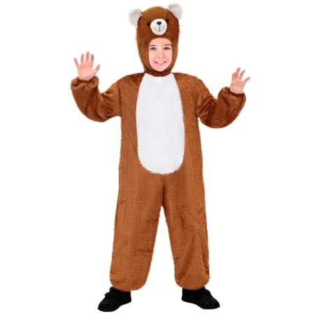 Bear costume fluffy, 113-146 cm