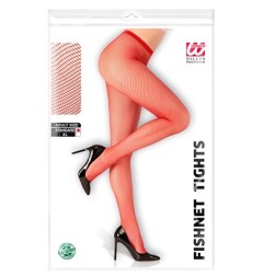 Pack of red fishnet tights, size M–XL