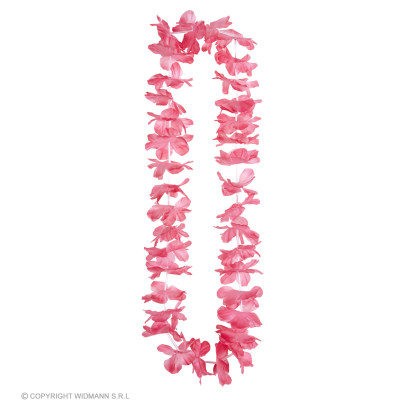 Hawaiian flower lei pink