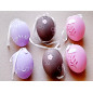 Plastic eggs, 6 pcs.