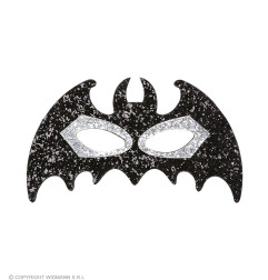 Batman mask silver/black