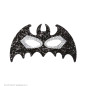 Batman mask silver/black