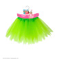 Tutu tulle skirt green, 30 cm