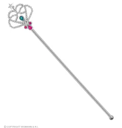 A silver wand