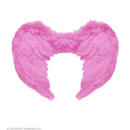 Pink feather wings, 50x40 cm