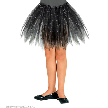 Tutu tilla svārki melni, 30 cm