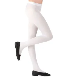 Children's tights 40 DEN white, 1-14 years