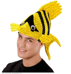 Fish mask yellow