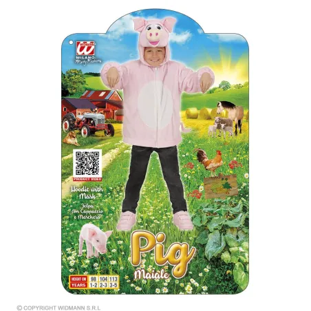 Pig costume, 98-113 cm