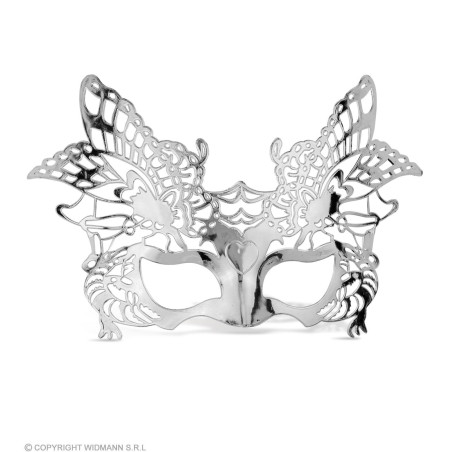 Venetian mask silver