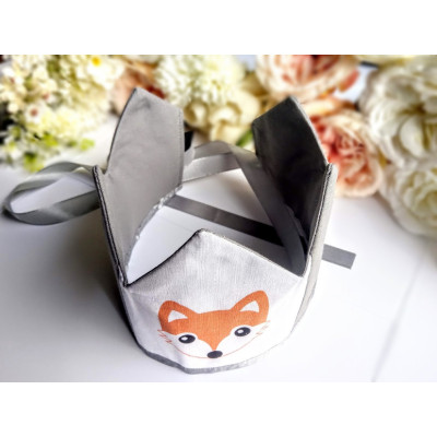 Fabric crown Fox