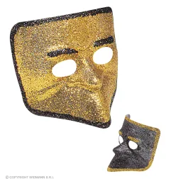 Venēcijas maska ar gliteriem
