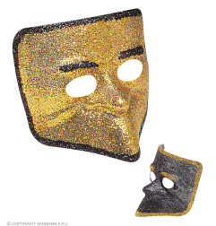 Venetian mask with glitters