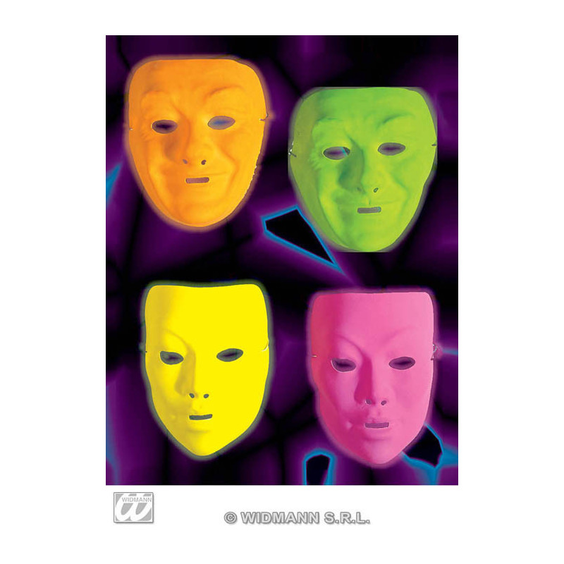 Neon face mask