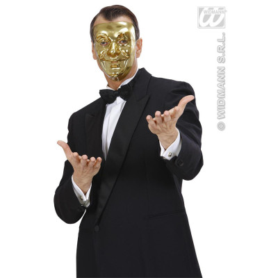 Face mask gold